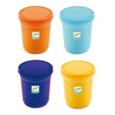 4 Tubes Of Play Dogh - Nature Design By By Djeco