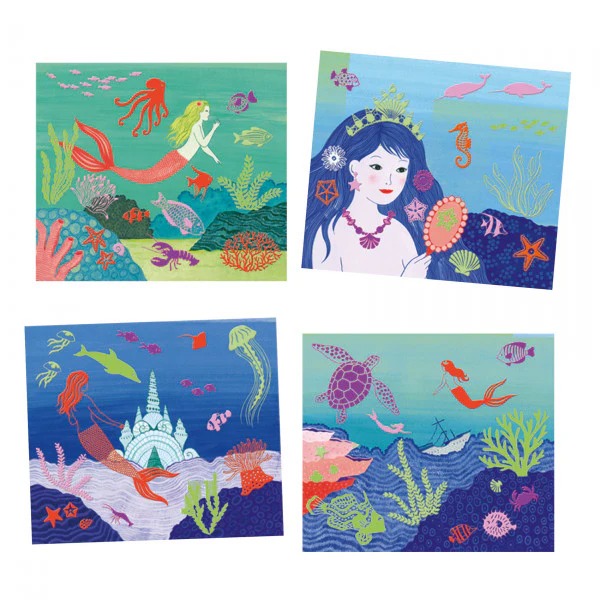 Artistic Patch Glitter - Ocean Design By By Djeco
