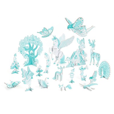Color Assemble Play Fairy World Djeco