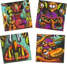 Funny Freaks 3D Design By By Djeco