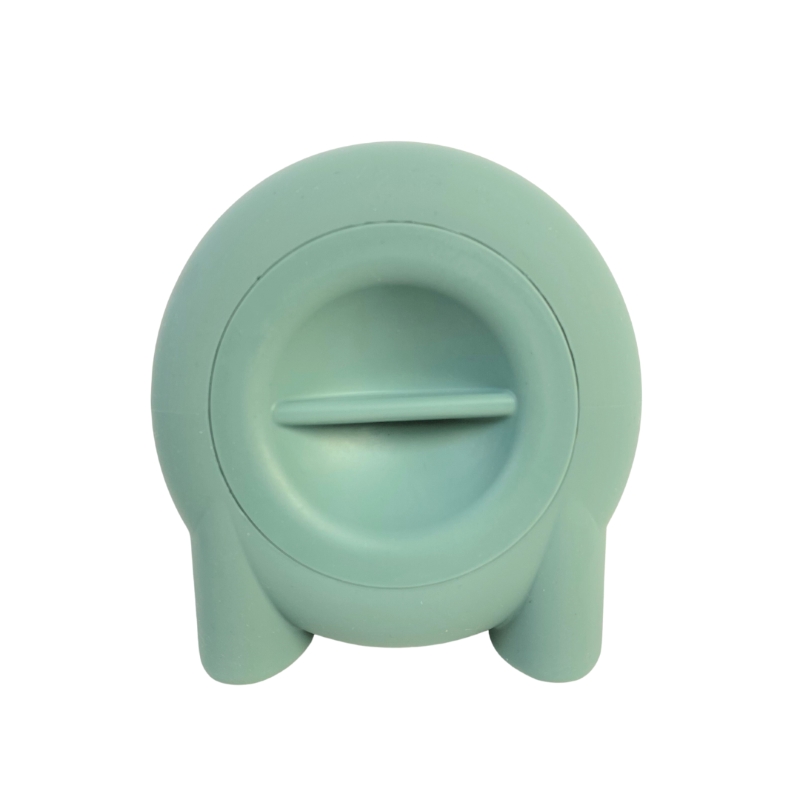 Alcancia verde conejo Hopping