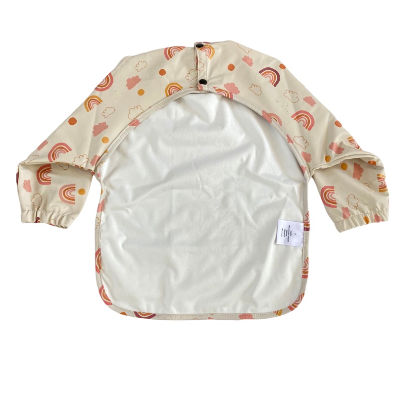 Babero con mangas Oslo Arcoiris Hopping