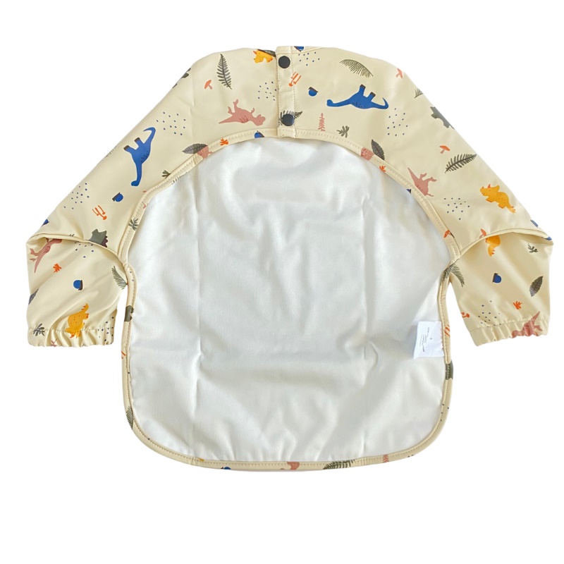 Babero con mangas Oslo Dino Hopping