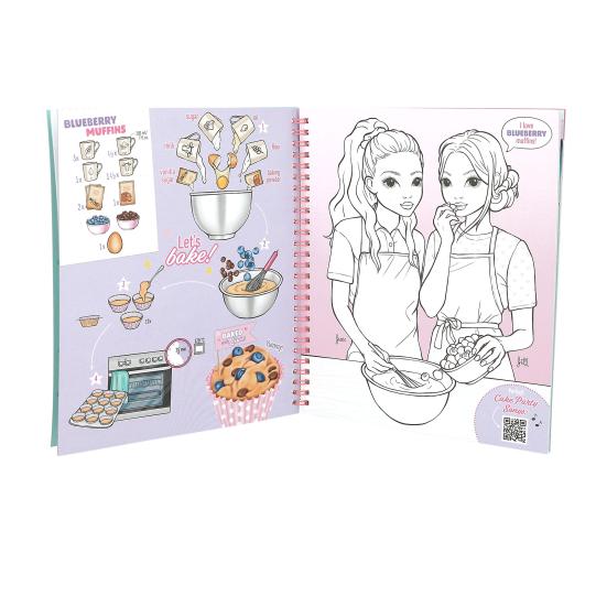 Libro Colorear con Lentejuelas Cake &amp; Bake Depesche