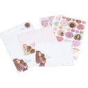 Set de Cartas Floral Top Model