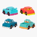 B. Happy Cruisers, 4 Mini Vehicles B.Toys
