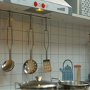 Cocina de Madera con Campana y Lavarropas EduFun