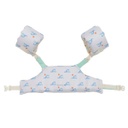 Floatie Jacket 3-6 Sid The Seagull Blue Wave Sunnylife