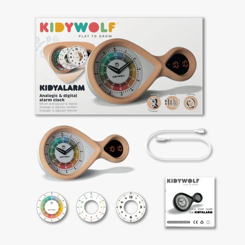 Kidyalarm Educational Alarm Clock Melon Kidywolf