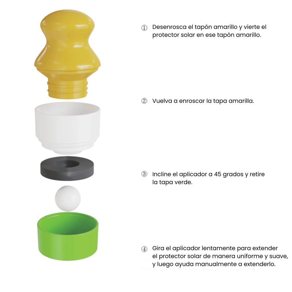 Aplicador de protector solar Happy Sun Bebesit