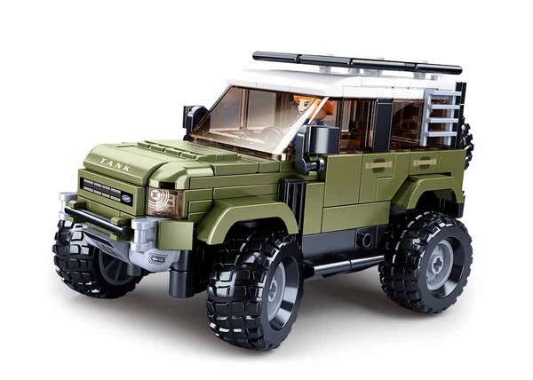 Model Bricks Jeep 317 pcs Sluban