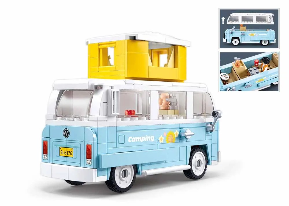 Model Bricks Ts-2Camping 265 Pcs Sluban