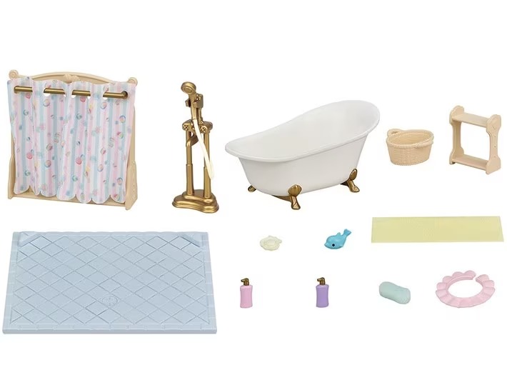 Bath and Shower Set Sylvanian Families
