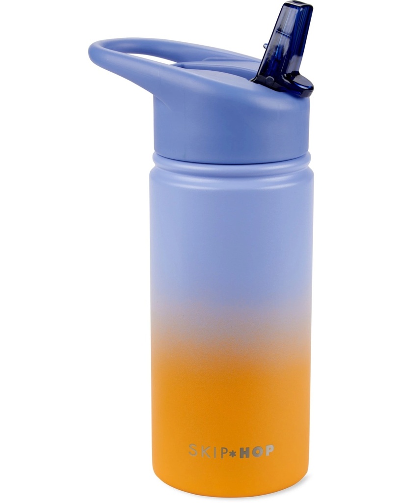 Botella Wander Acero Inox. Azul y Naranja Skip Hop