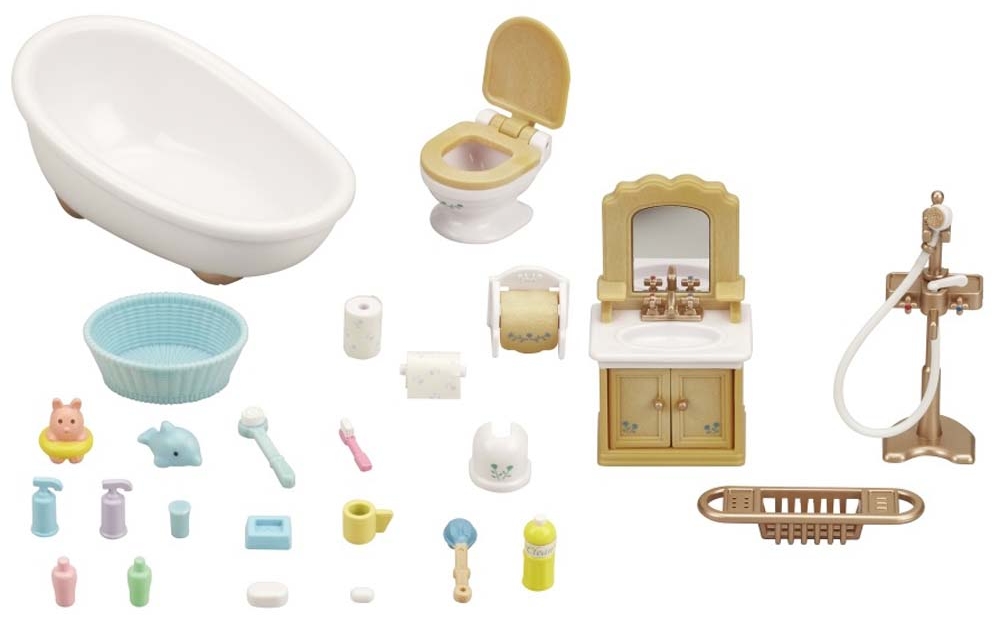 Country Bathroom Set 5286Sylvanian Families