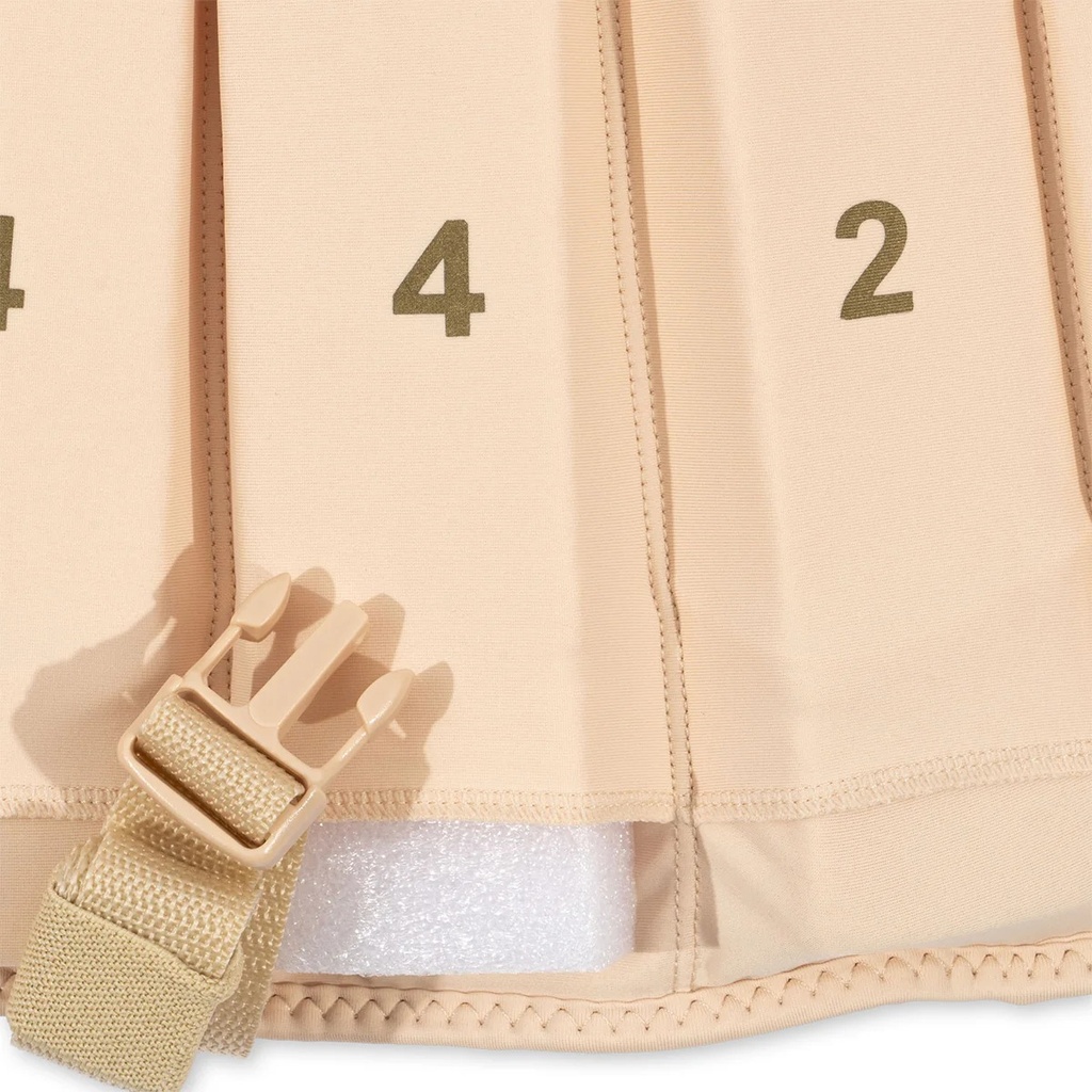 Neoprene Glitter Swim Vest Glitter Stripe 2-3Y Konges Slojd