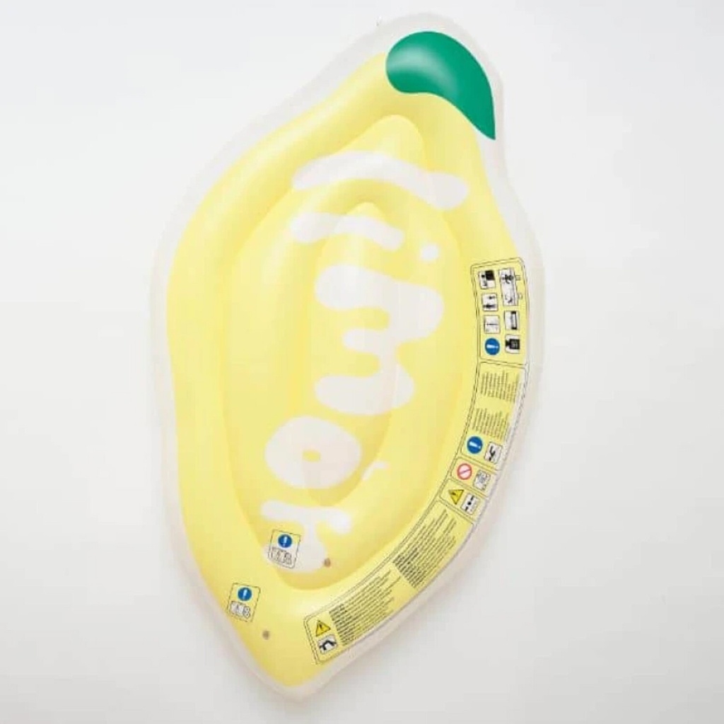 Colchoneta inflable XL lemon Sunnylife
