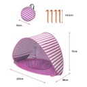 Carpa para Bebe para Playa Lila Akas