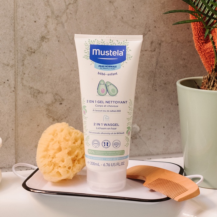 Gel De Baño 2 En 1 Cabello Y Cuerpo 200ml Mustela