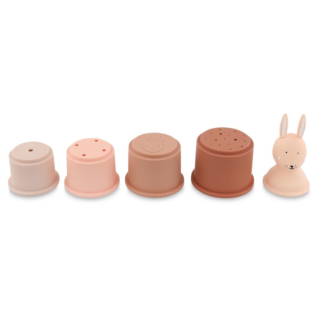 Stacking Cups - 5Pcs - Mrs, Rabbit Trixie