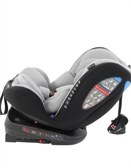 Butaca Saturn Gris Claro Bebesit