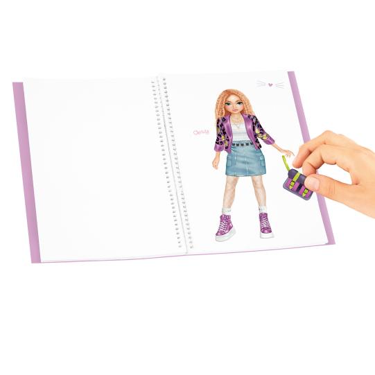 Cuaderno Dress Me Up  grande REBEL KITTY Top Model