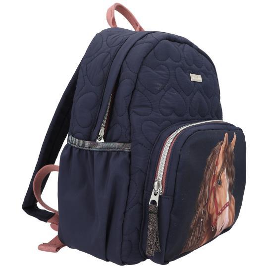 Mochila acolchonada Miss Melody Glitter horse Top Model