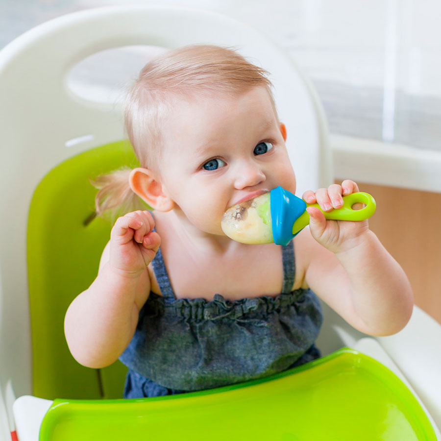 Mordillo Comida Pulp Turquesa Boon