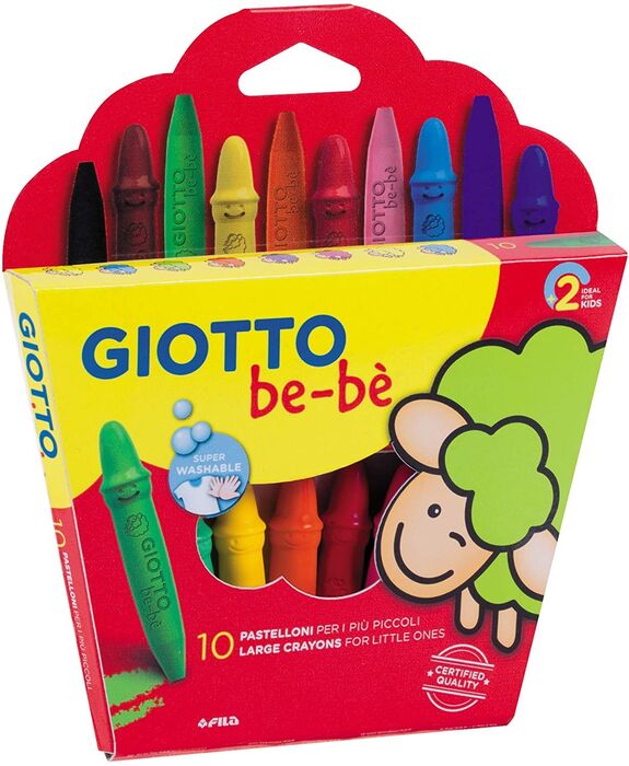 Crayon Cera Bebe x 10 Giotto