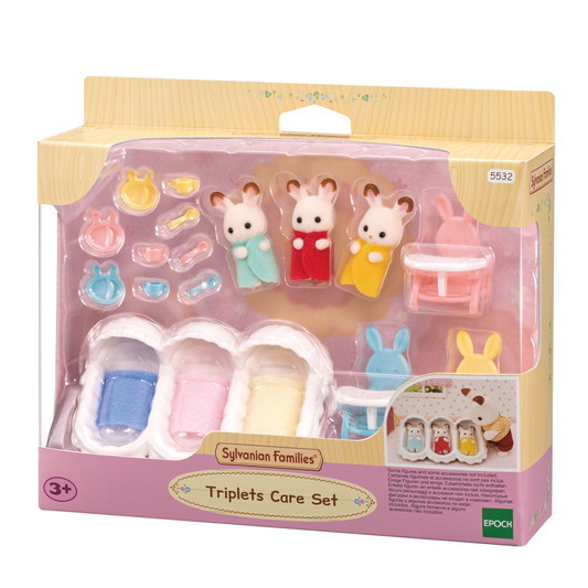 Triplets Care Set Sylvanian Families