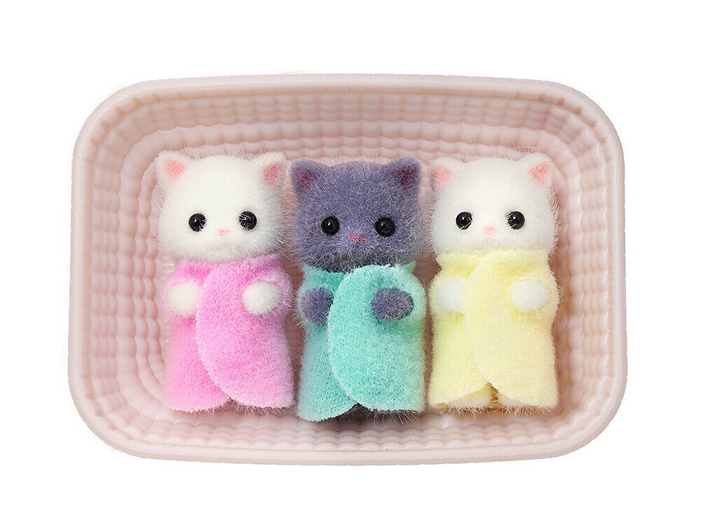 Persian Cat Triplets Sylvanian Families