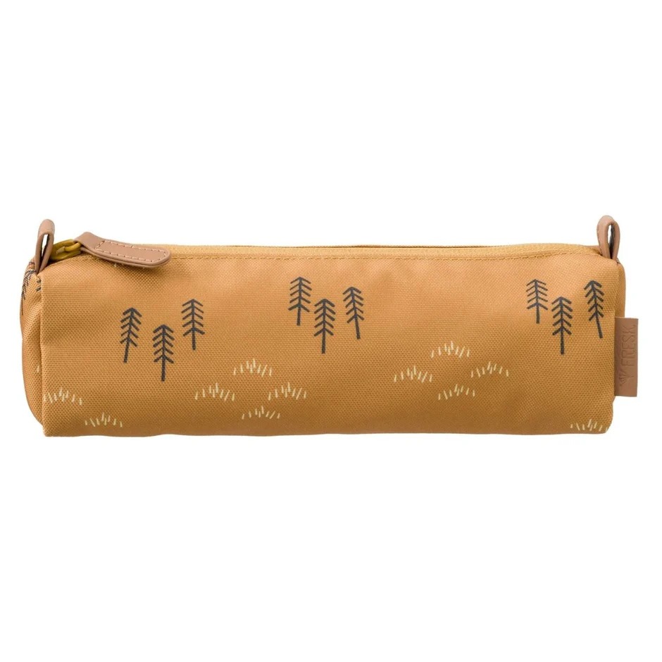 Pencilcase Woods spruce yellow Fresk