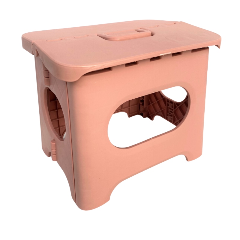 Banco plegable rosa Hopping