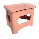 Banco plegable rosa Hopping