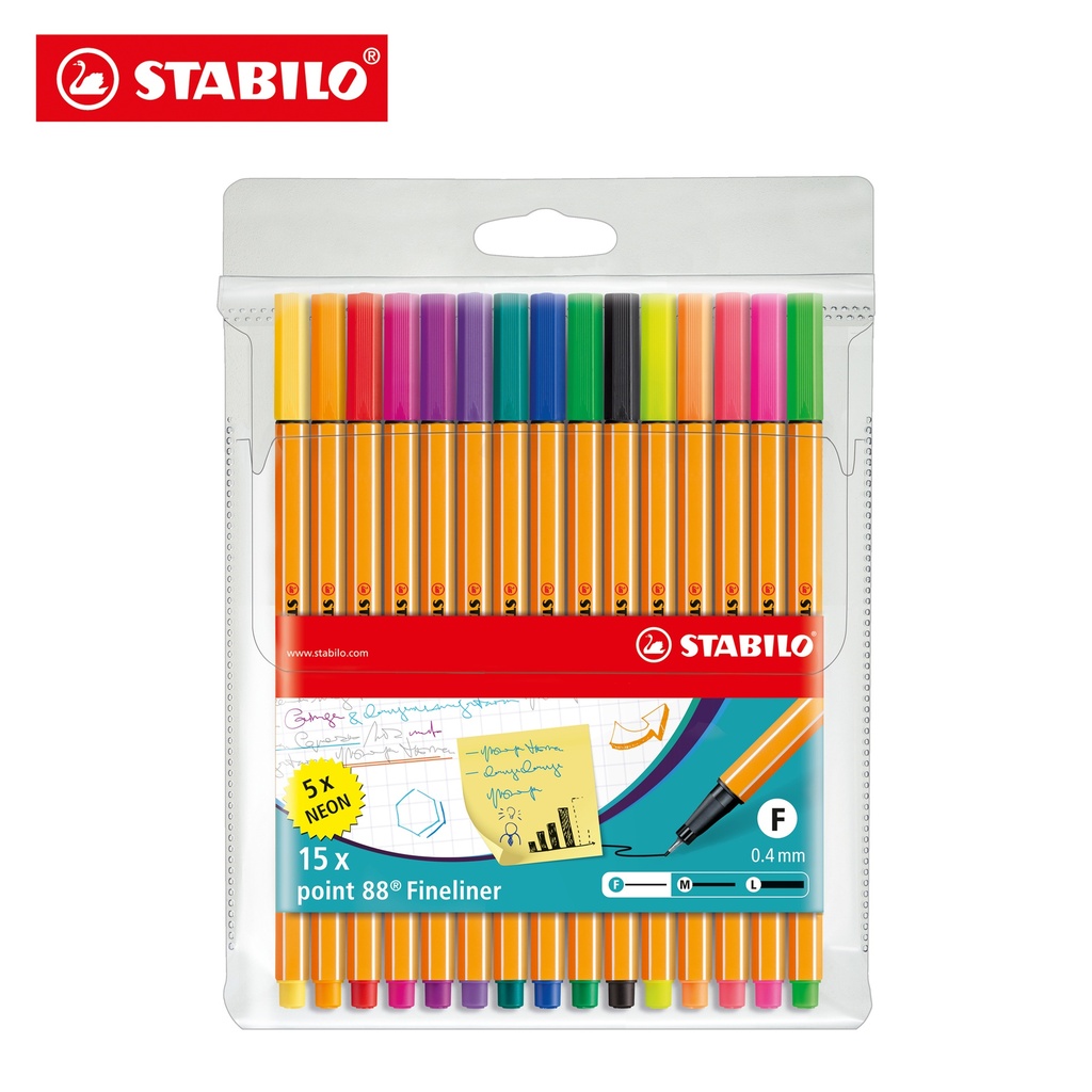 Marcadores Point 88 x 15 STABILO