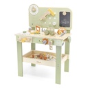 Mesa de Trabajo con Herramientas Verde Polar B