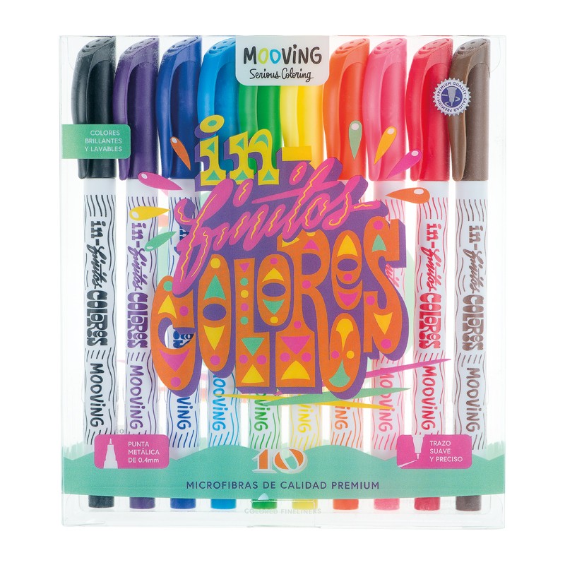 Microfibras x 10  Mooving