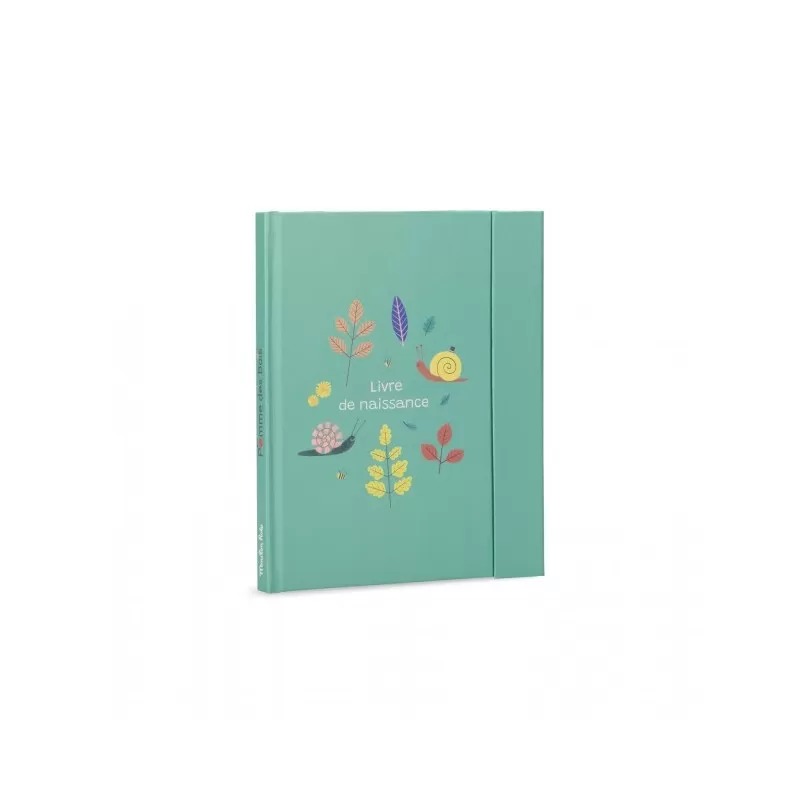 Birth Book 80 Pages Pomme Des Bois (French) Moulin Roty