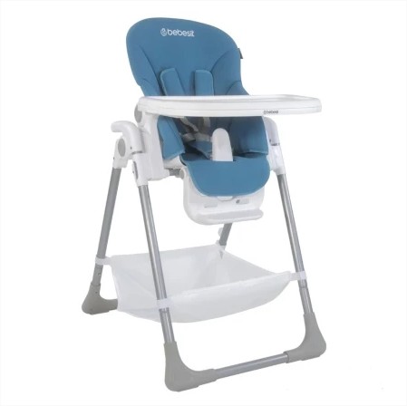 Silla de comer Snack Azul Bebesit