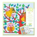 Coloring Dispenser, Forest Djeco