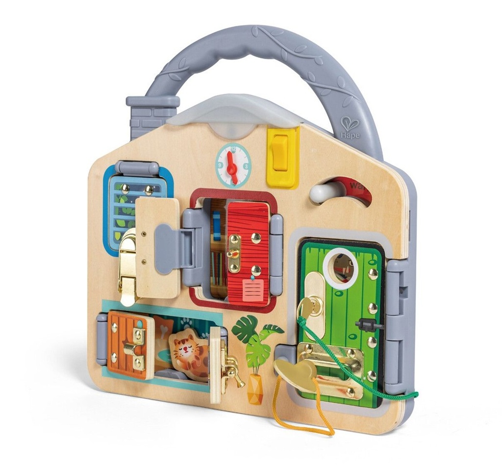 Tablero de Juegos Bloquea y Aprende Hape