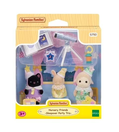 Amigos de la guarderia Fiesta de Pijamas Sylvanian Families