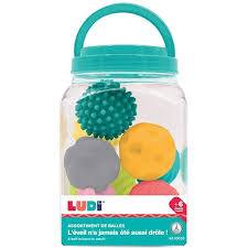 Surtido 8 Pelotas Snsoriales Ludi