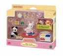 Babys Toy box Snow Rabbit &amp; Panda BabiesSylvanian Families