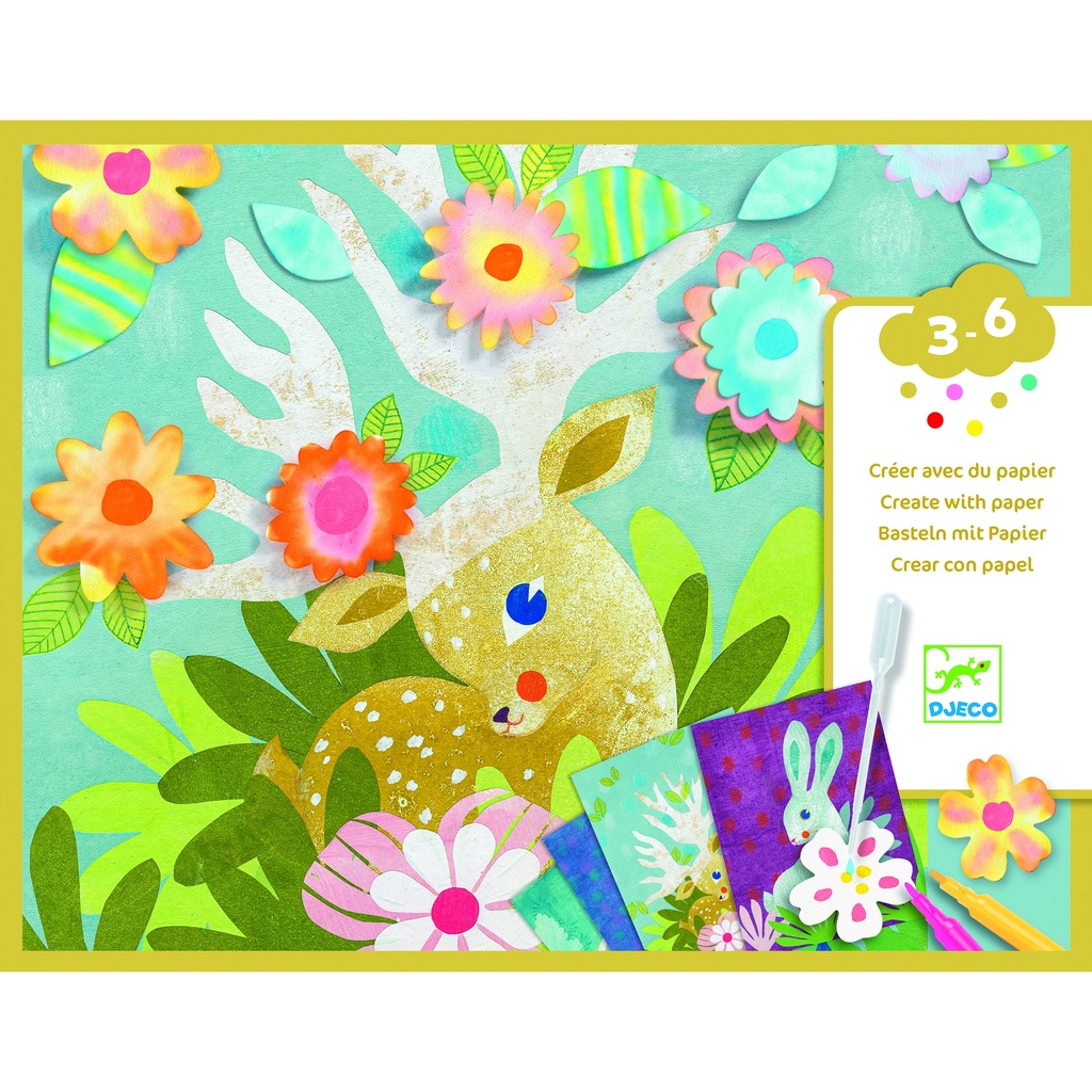 With Blotting Paper Djeco