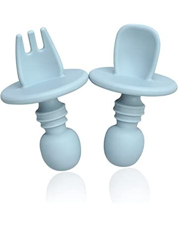 Cubiertos de aprendizaje silicona Celeste Storki