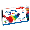 Oleo  Maxi Pastel x 12 colores Giotto