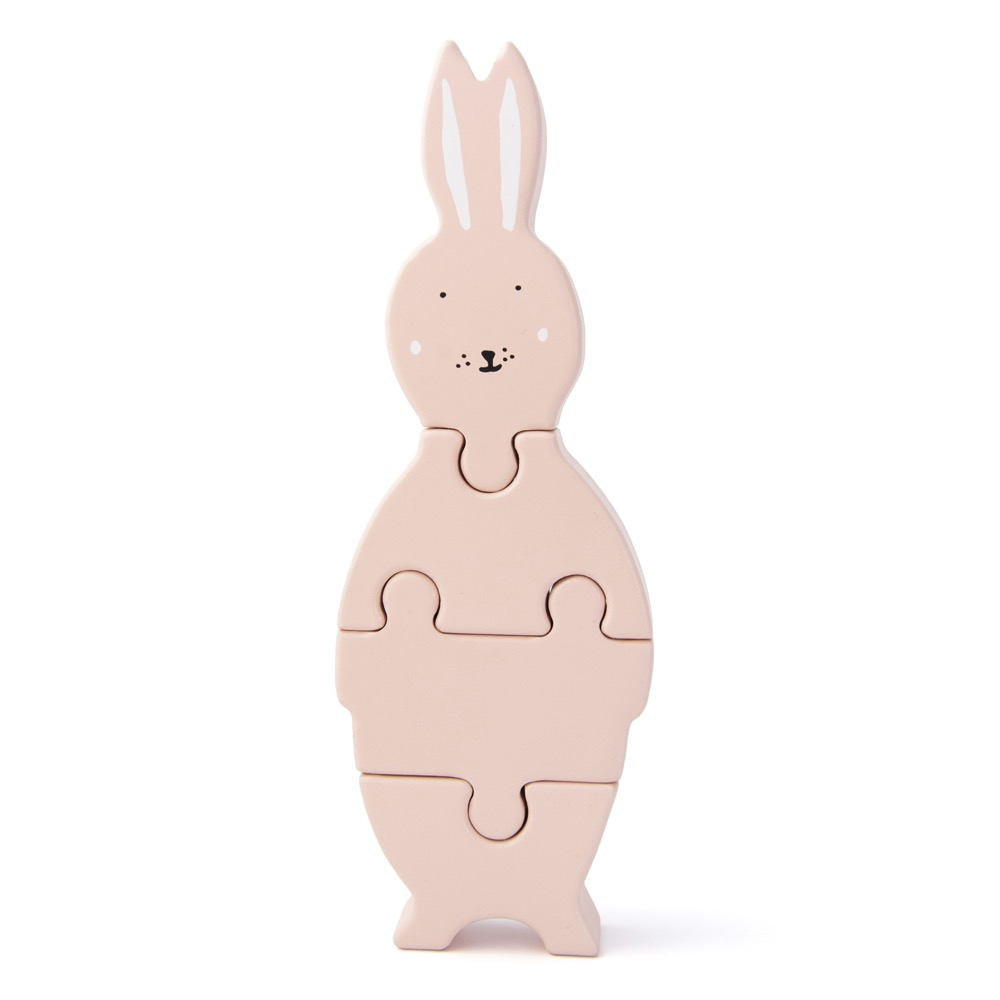 Wooden Body Puzzle - Mr Rabbit Trixie