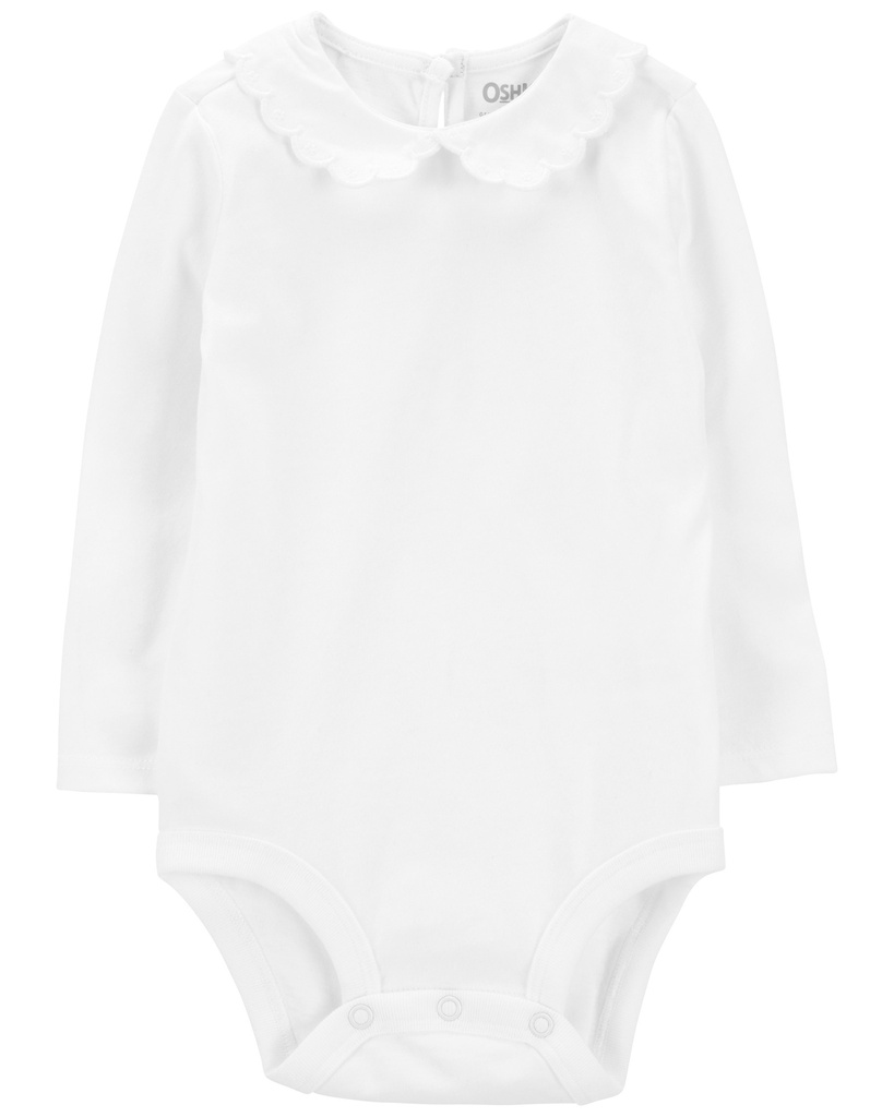 Body Ml Cuello Mago Bordado 24M Oshkosh