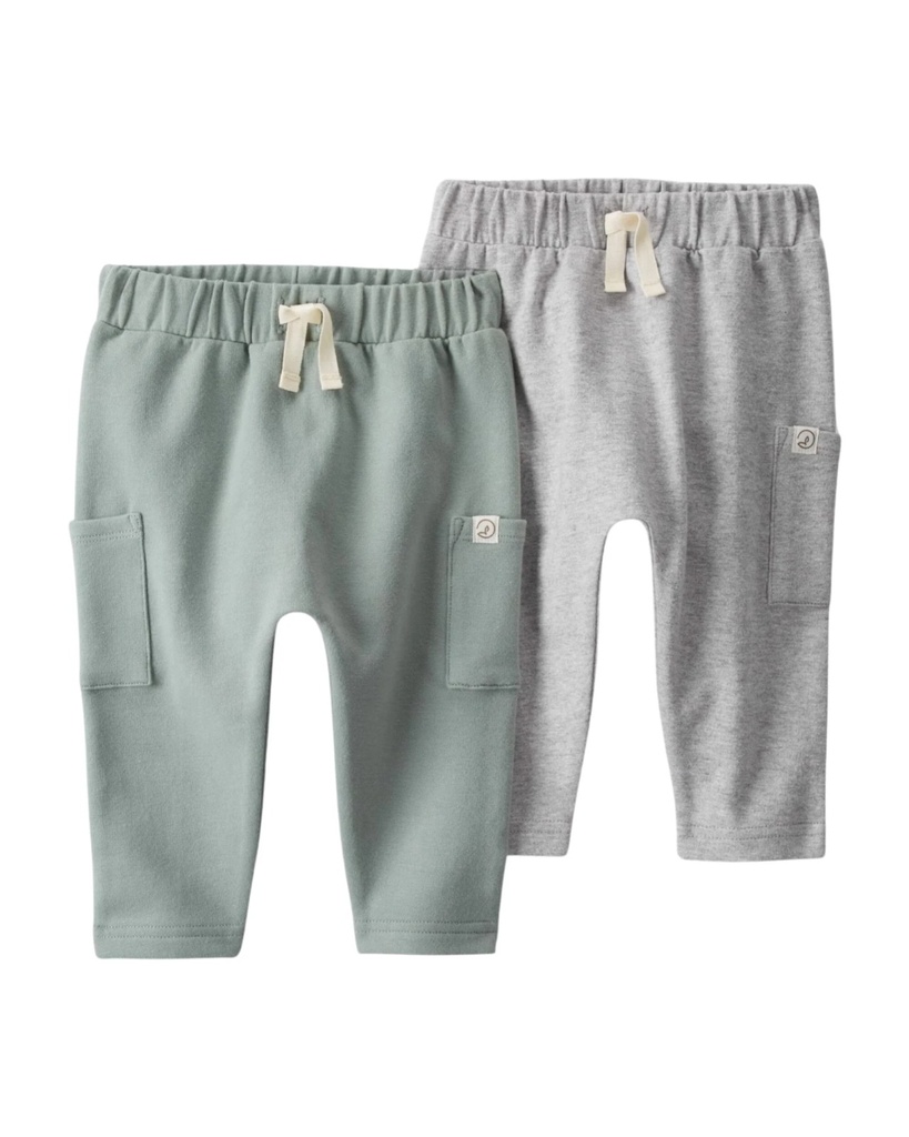 Pack 2 Pant Algodón Orgánico Little Planetnb Carters
